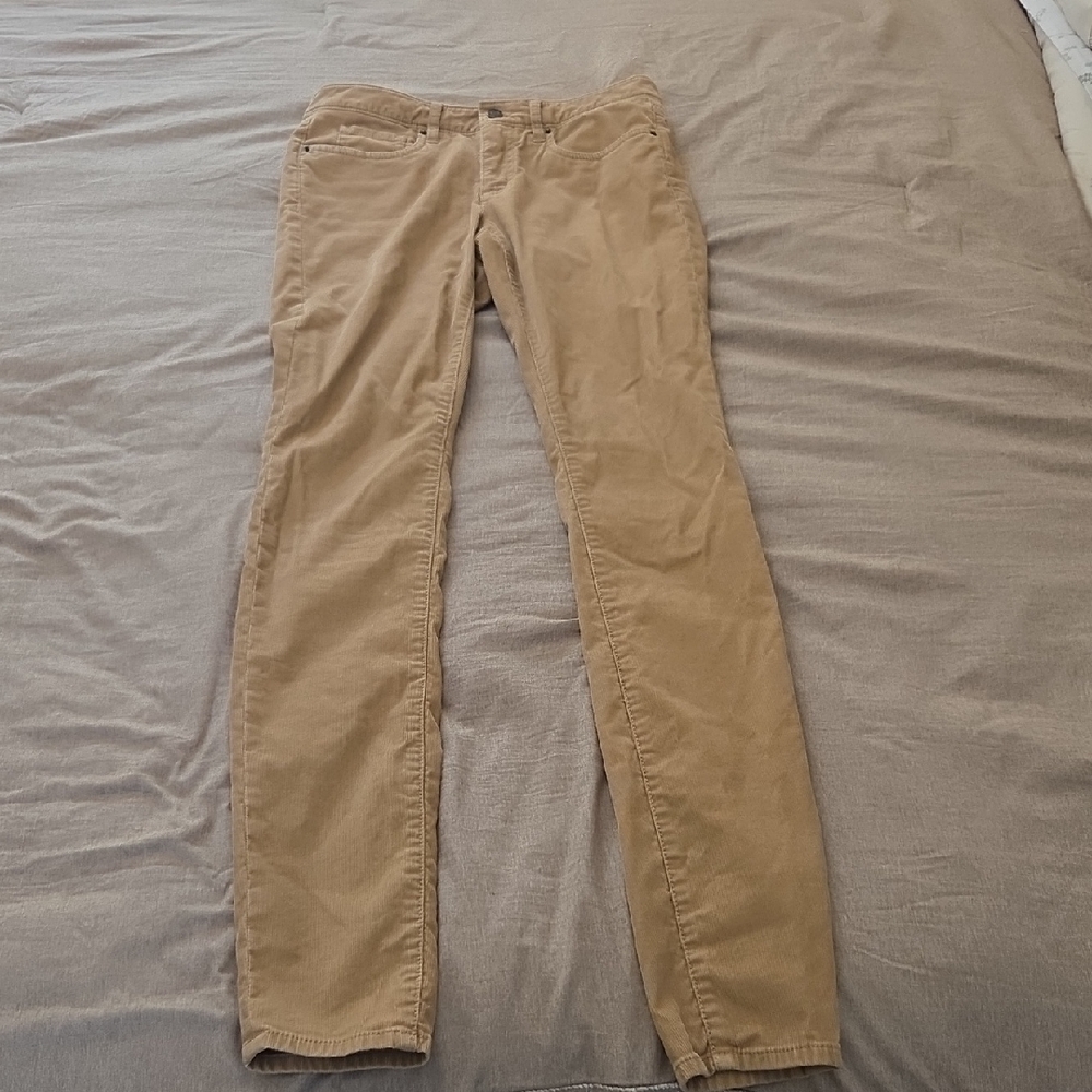 L.L. Bean Tan Skinny Pants